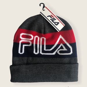 FILA FOLDED BEANIE (OS) 🍂